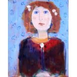 ALYSON SPOONER (20TH / 21ST CENTURY ENGLISH SCHOOL) 'Wendy', oil on canvas, signed with initials and