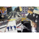 A COLLECTION OF BEATLES RECORDS to include: With The Beatles, (both mono and stereo), Rubber soul,