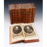 BEAUMONT, Francis, & FLETCHER, John, The Works in Ten Volumes. ed. Mr. Theobald, Mr. Seward & Mr.