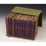 TENNYSON, Alfred. A Set of work by Tennyson, in 10 volumes. t.e.g. glt. cl. In Memoriam faded spine.