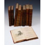 SMOLLETT, T. Travels Through France and Italy in Two volumes. Baldwin, 1773. 6mo. annot to tp. fulll