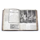 AN EARLY 19TH CENTURY DAY BOOK containing MSS and printed ephemera including drawings and prints,