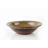 Michael Cardew (British, 1901-1983) at Wenford Bridge Bowl ash glaze impressed potter's and