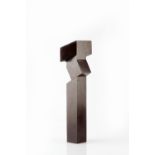 Michael Warren (Irish, b.1950) Abstract form bronze 45cm high.