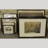 A collection of 19th century and later pictures and prints,