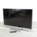 A Toshiba 40 inch flat screen television,