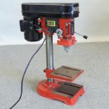 A Sealey pillar drill,