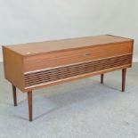 A 1970's teak cased stereo