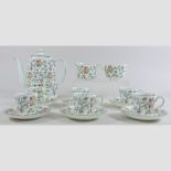 A Minton Haddon Hall part tea service