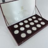 A Royal Marriage commemorative coin collection, 1981, by the Royal Mint,