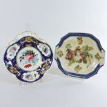 An early 19th century Bloor Derby dessert plate,