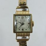 A Ramex 18 carat gold cased ladies wristwatch,