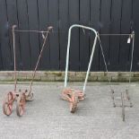 A vintage beat cultivator,
