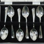 A collection of Victorian teaspoons made by Cooper Brothers & Son, Sheffield,