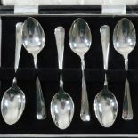 A collection of Victorian teaspoons, by Cooper Brothers & Son, Sheffield, 1940,