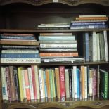 A large collection of antique related books
