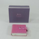 An Asprey address book,