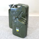 A 20 litre jerry can,