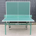 A Kettler folding table tennis table