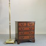 A reproduction mahogany bachelor's chest, 62cm,