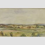 William Cartledge, 1891-1976, landscape, signed and dated 1912, watercolour, 22 x 34cm,