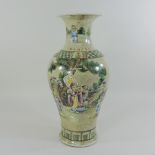 A Chinese pottery vase,