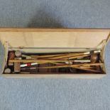 A French croquet set,