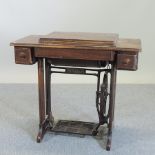 A Victorian singer sewing machine,