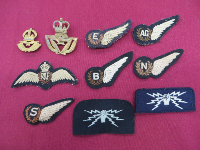 Selection of Royal Air Force Badges