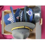 Four Various Australasia Police Hats