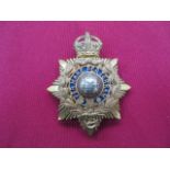 Royal Marines Officer’s Helmet Plate Circa 1905-52.