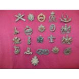 Selection of Officer Collar Badges