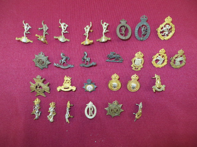 Selection of Officer Collar Badges