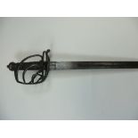 Late 18th Century English Back Sword