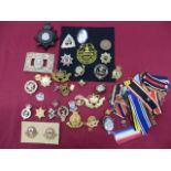 Selection of Badges Including Civilian Forces