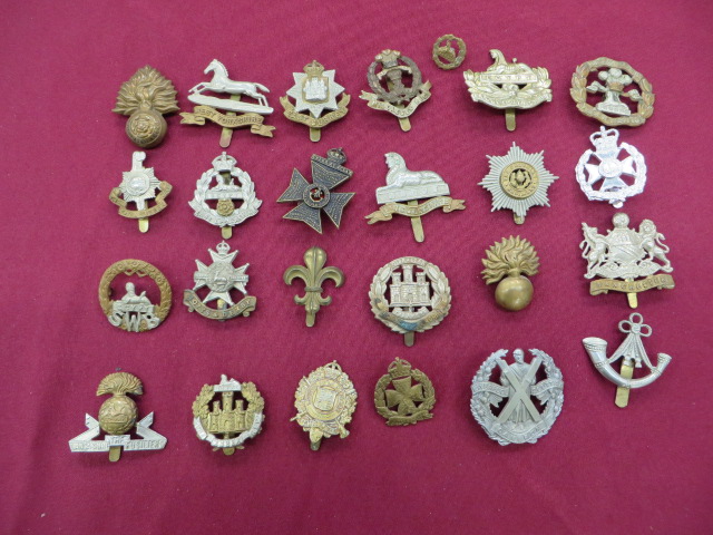 Selection of Infantry Cap Badges