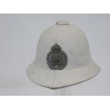 Pre 1952 Jamaica Police Pith Helmet