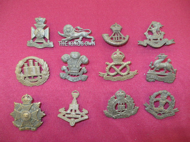 Selection of Officer Cap/Collar Badges