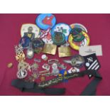 Selection of Foreign Badges Including American