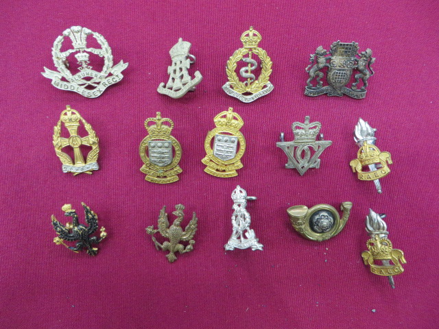 Selection of Officer Cap/Collar Badges