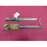 Post WW2 Converted Trench Knife Bayonet