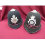 Two Post 1953 Police Helmets