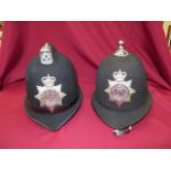 Two Post 1953 Police Helmets