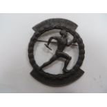 German Third Reich 1939 Worthersee-Sportwoche Umpire’s Badge A rare die-cast bronze example