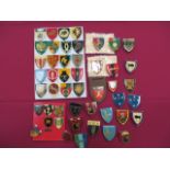 Good Selection of South African Breast/Arm Badges plastic coated enamel shields including Midmar