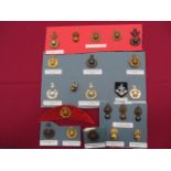 Good Selection of Royal Marine Cap Badges including bronzed RMA ... Gilt Senior NCO’s RMA ...