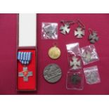 Small Selection of Various Medals consisting WW1 Victory medal named to “930 Sjt F Potter K. Edw.