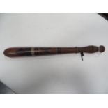 Victorian Police Truncheon 18 inch polished truncheon. Painted with large Victorian crown over “VR”.