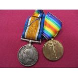 WW1 Royal Flying Corps Medal Pair silver War medal and Victory medal named to “23956 2 AM F Hearne
