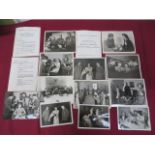 Wedding Photos of SS Brigadefuhrer Fegelein to Eva Braun’s Sister 12 x black and white photos